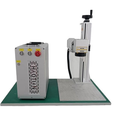Haotian JPT Split Fiber Laser Engraver front on view