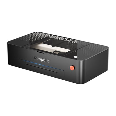 Monport Onyx 55W Desktop CO2 Laser Engraver & Cutter Top Side View