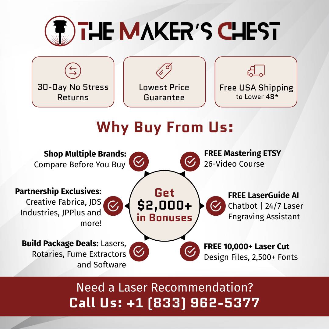 The Maker's Chest Why Buy From Us
