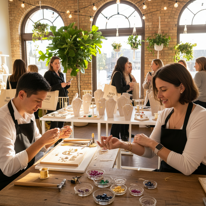 How to Run a Permanent Jewelry Pop-Up Event: Tips for Your First Booking