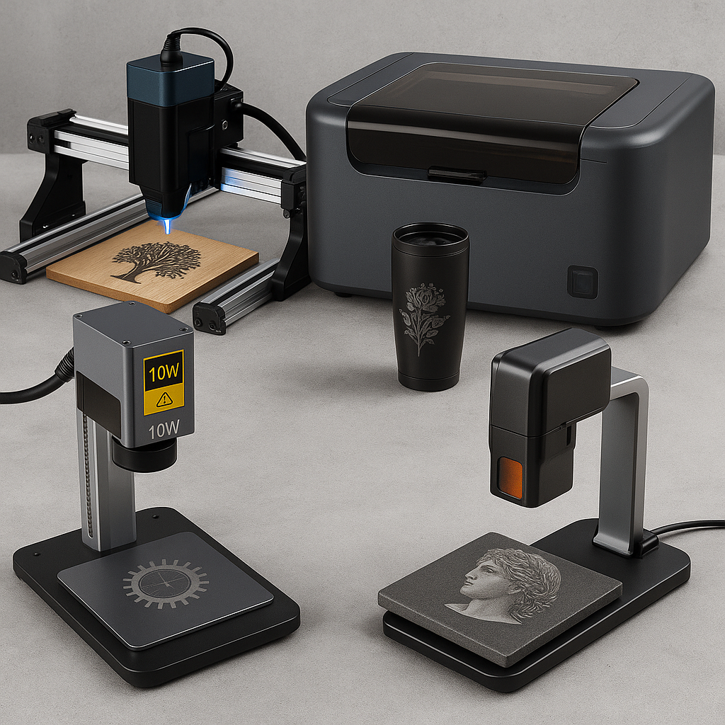 Which Laser Engraver Should I Buy: 10W, 20W, CO₂, or Diode?