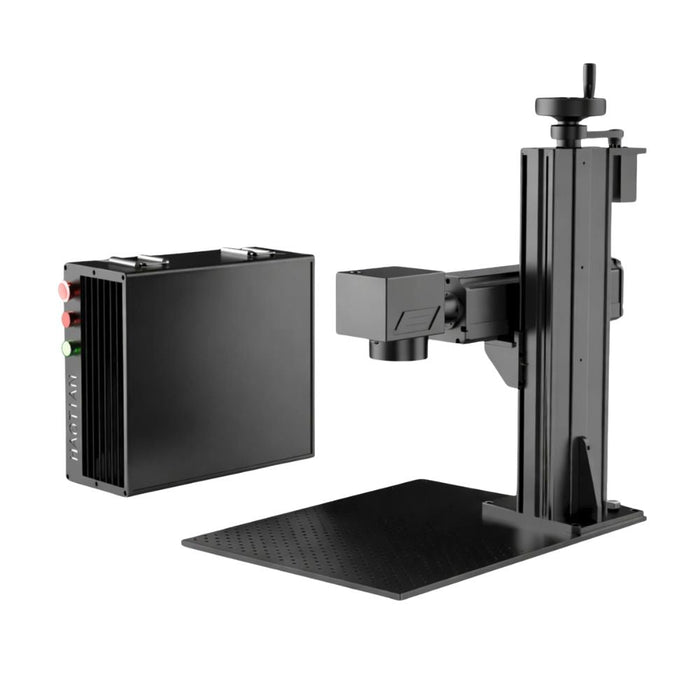Haotian high-power JPT MOPA fiber laser engraver for production metal engraving