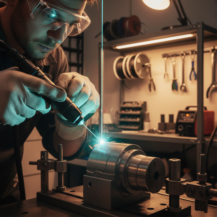 Laser Welding Repair Work: How to Weld Metal Without Removing It