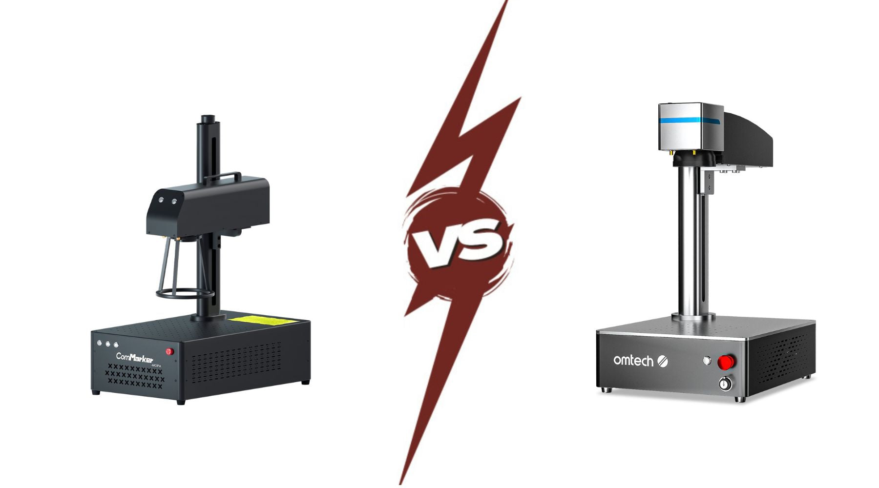 OMTech Fiber vs ComMarker Fiber: Which Metal Marking Laser Should You Buy?