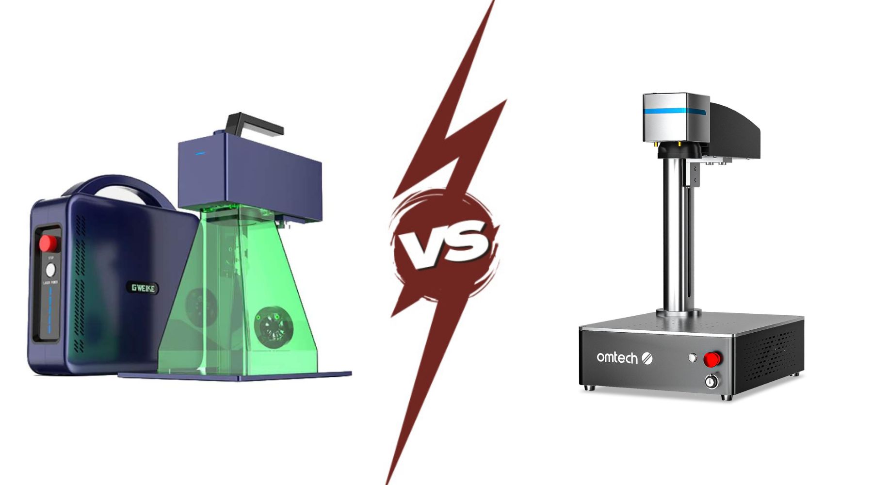 OMTech Fiber vs Gweike Fiber: Entry Fiber Laser Comparison