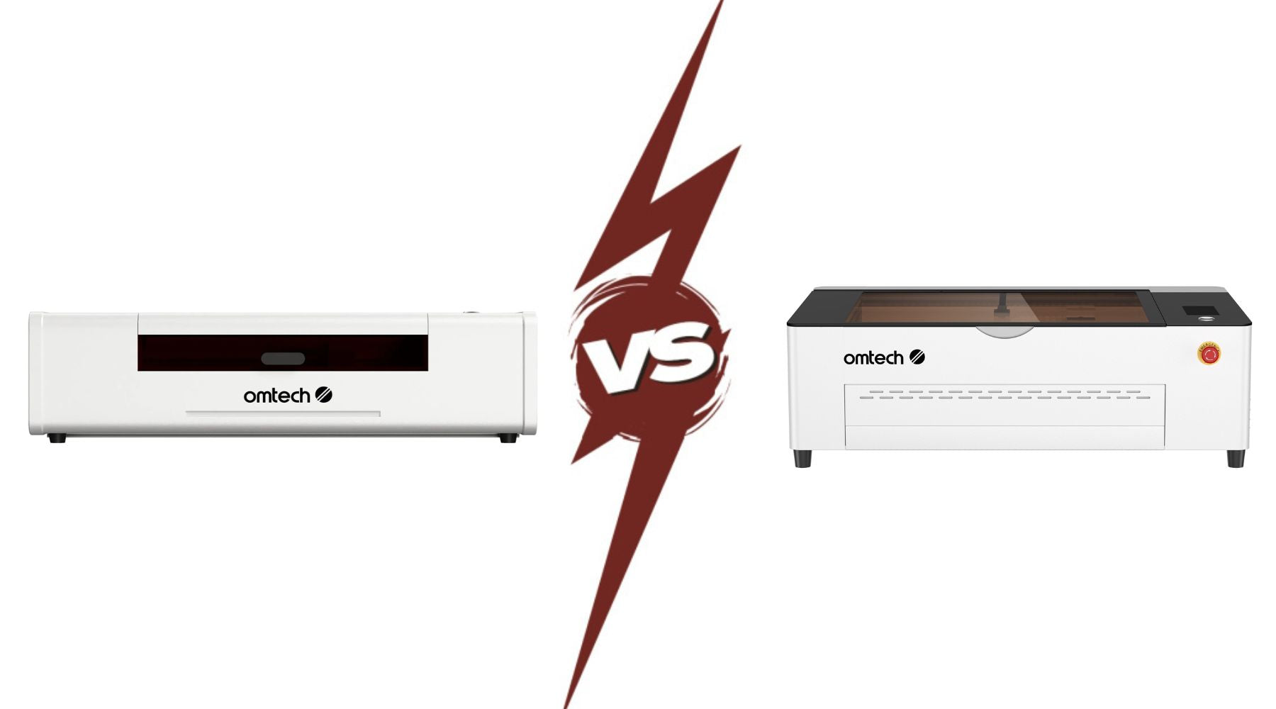 OMTech Polar Lite vs Polar 2: Glass Tube vs. RF Desktop CO2 Laser