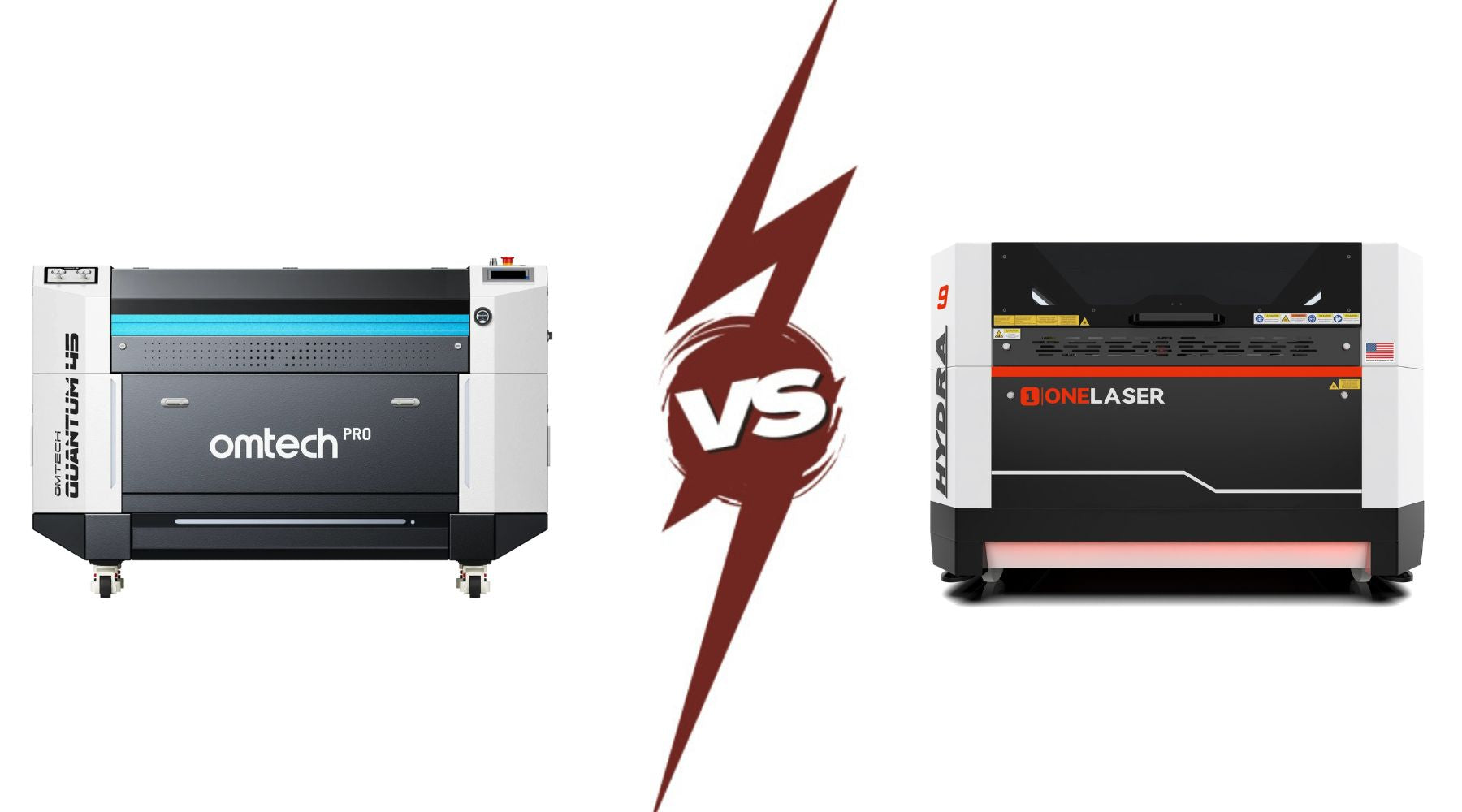 OMTech Pro Quantum vs OneLaser Hydra: Industrial RF CO2 Laser Comparison