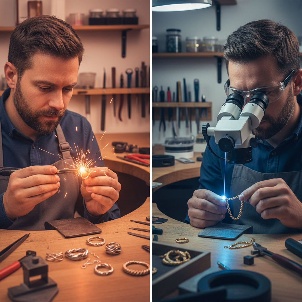 Pulse Arc Welder vs Laser Welder for Jewelry: Which Do You Actually Need?