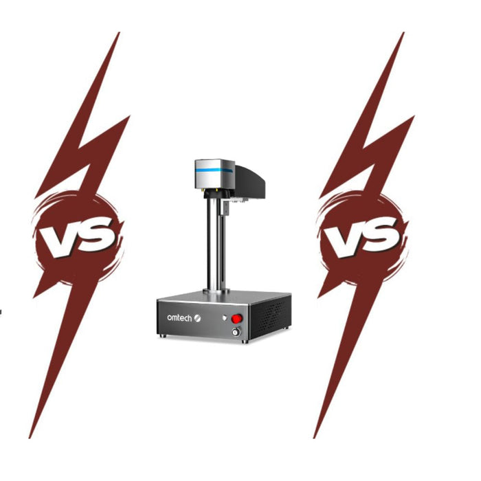 Split vs. Integrated vs. Autofocus Fiber Laser Marking Machines: OMTech Buying Guide