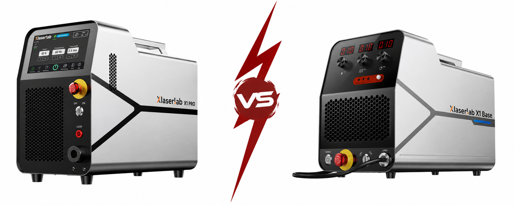 Xlaserlab X1 Pro vs. X1 Base