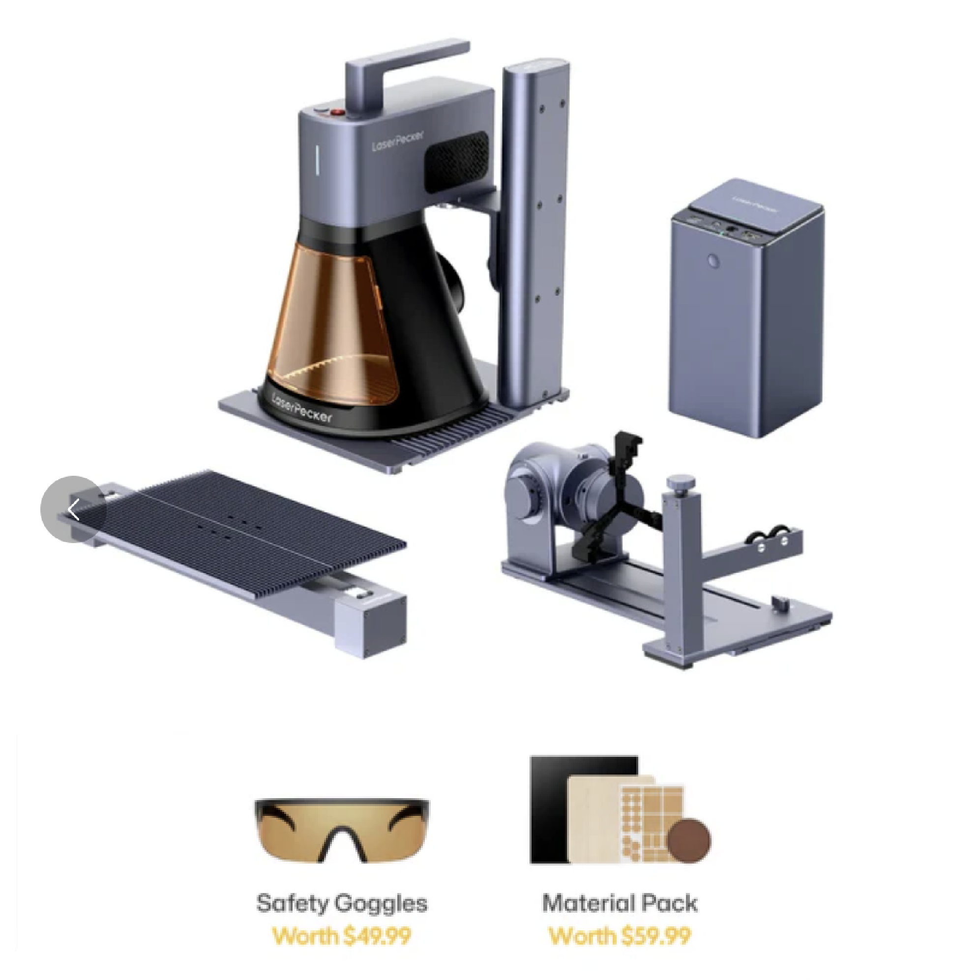 LaserPecker LP2 Plus 10W Diode Laser Engraver and Cutter