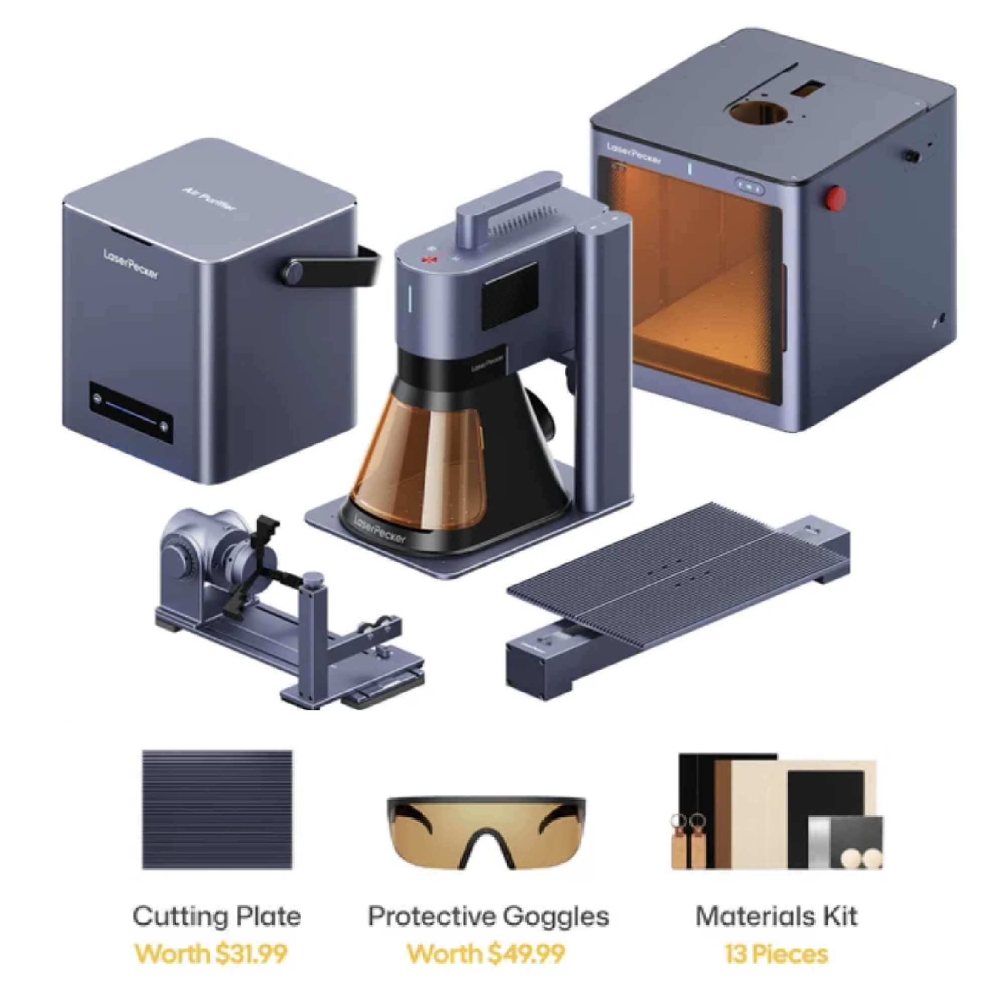 LaserPecker 5 Engraver & Cutter: A 20W Fiber + Diode Laser