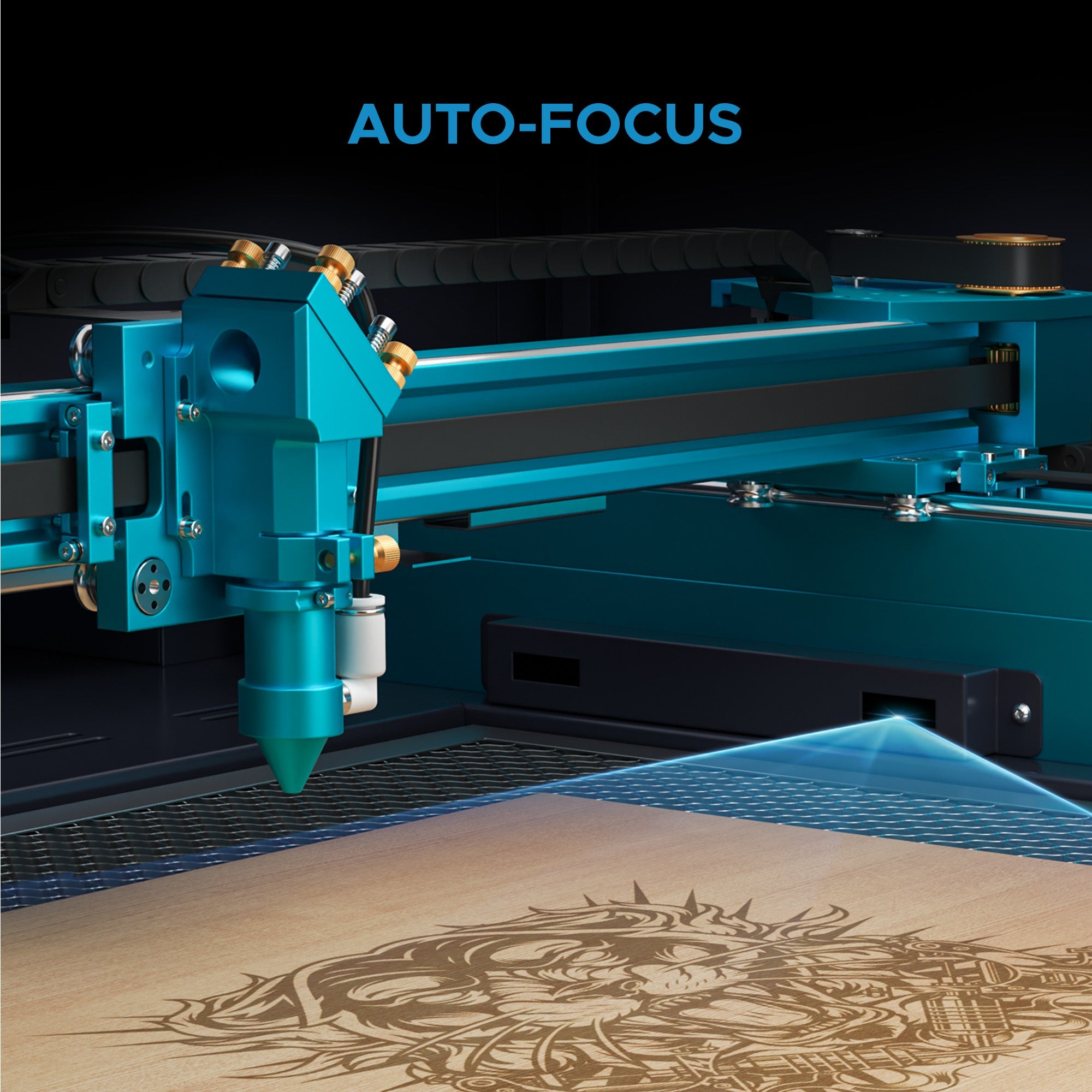 OMTech Pronto 35 90W CO2 Laser Cutter and Engraver Auto Focus