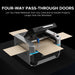 OMTech Pro 3655 Hybrid 150W CO2 Laser Cutter and Engraver Four Way Pass Through Doors