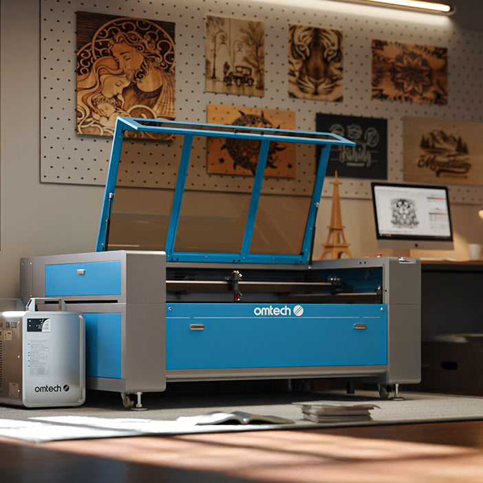 OMTech Maker AF4063-150 150W CO2 Laser Cutter and Engraver