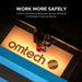 OMTech Maker AF2028-80 90W CO2 Laser Cutter and Engraver Flame Resistant