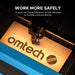 OMTech Maker MF2028-100 100W CO2 Laser Cutter and Engraver Flame Resitant