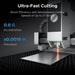 OMTech FC-22 1500W Enclosed Fiber Laser Cutter Ultra Fast Cutting