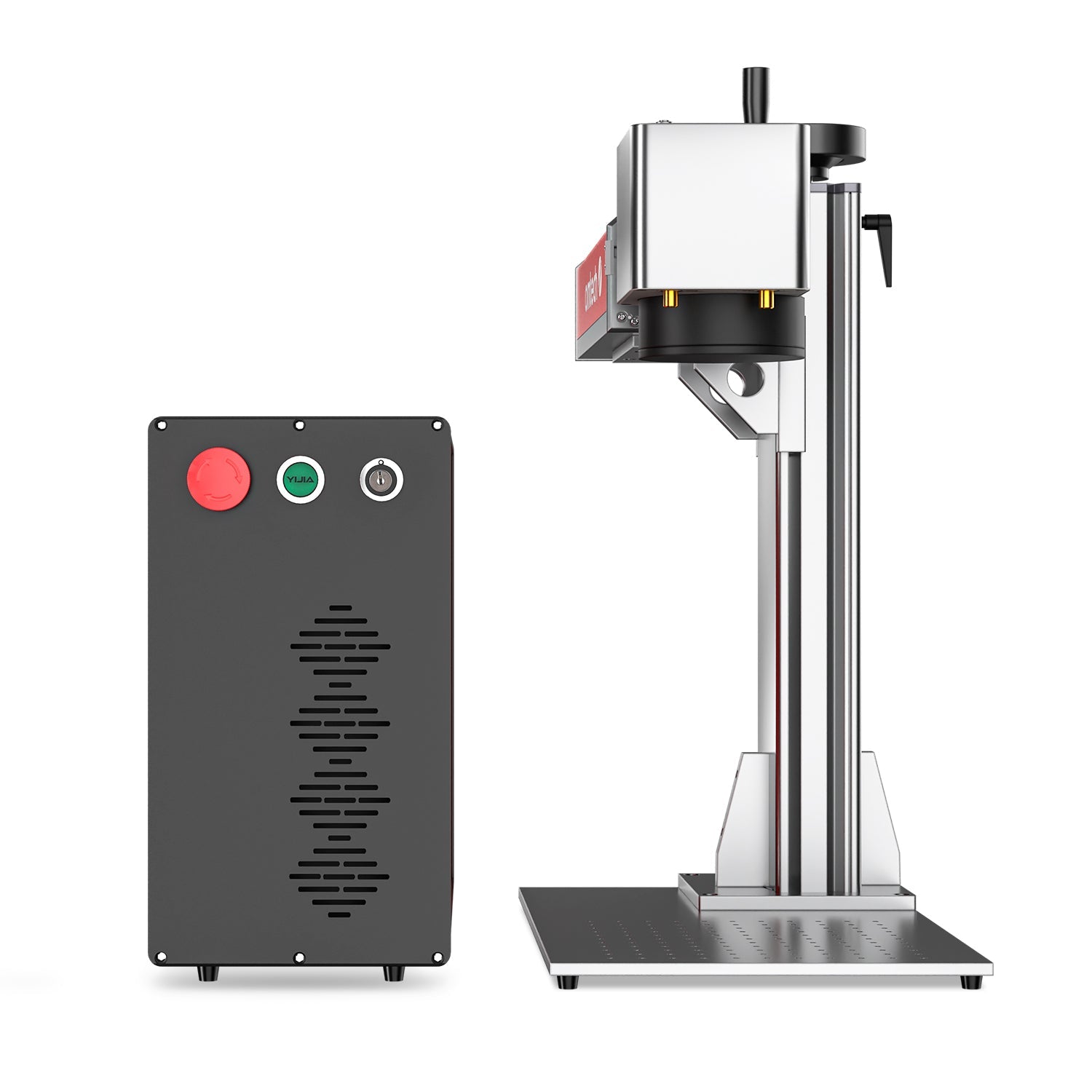 OMTech MOPA 100W Split Fiber Laser Engraver Front View