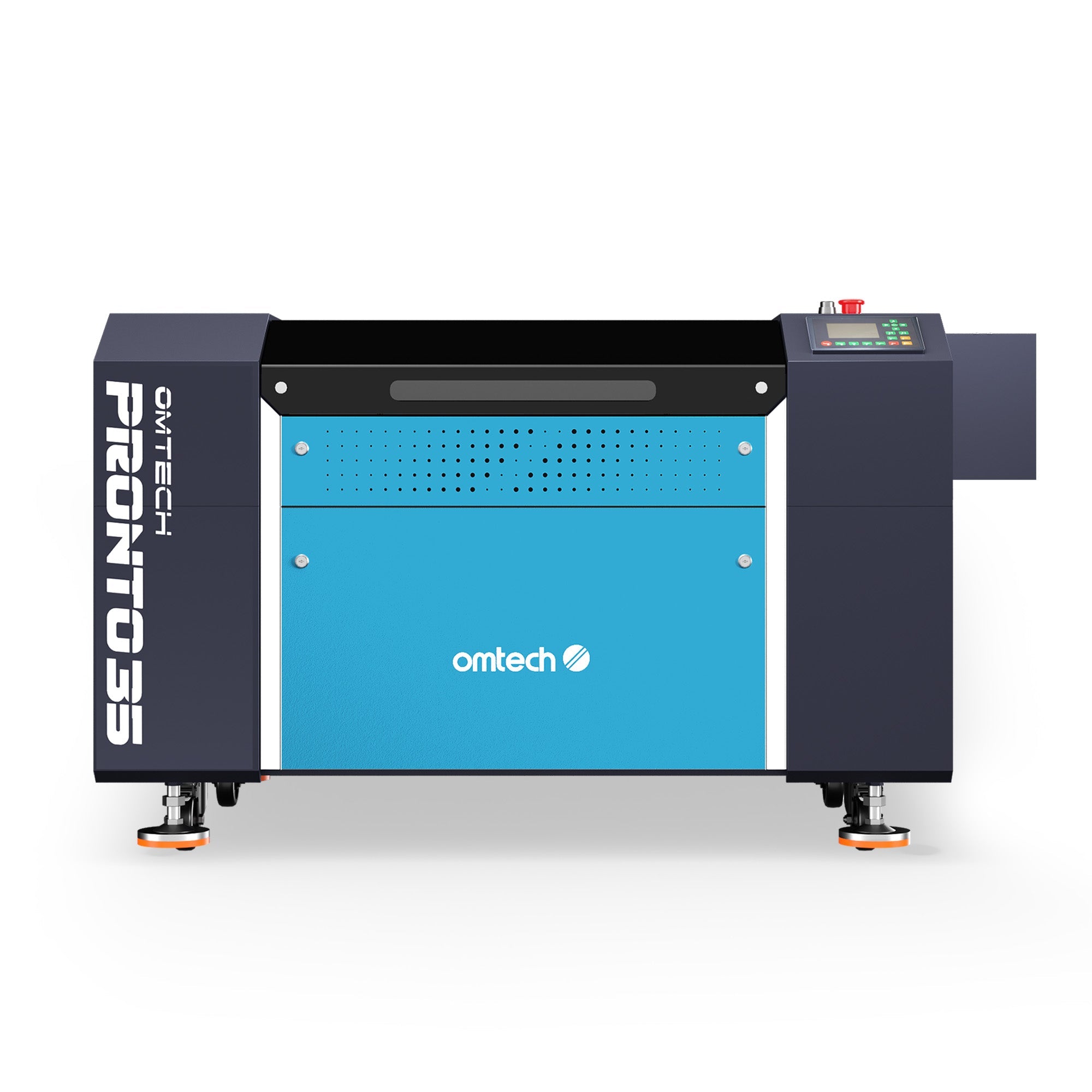 OMTech Pronto 35 90W CO2 Laser Cutter and Engraver Front View