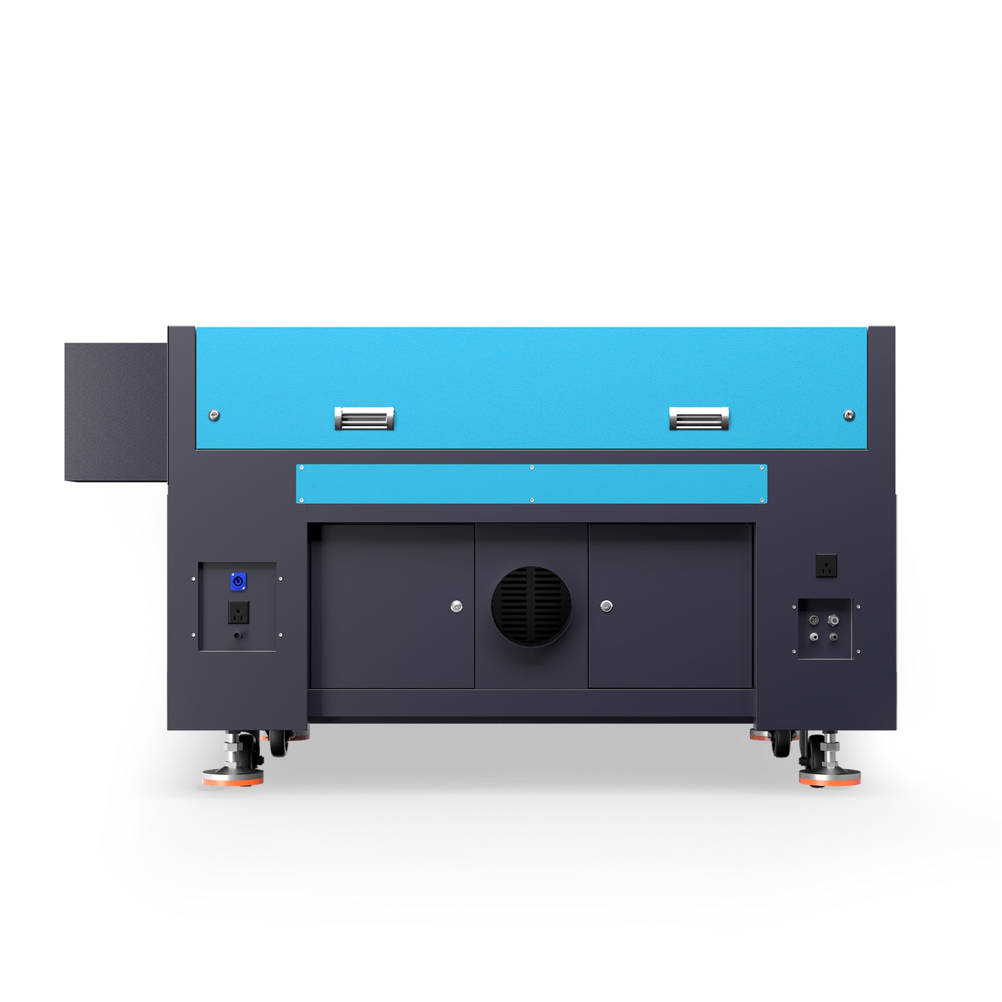 OMTech Pronto 35 90W CO2 Laser Cutter and Engraver Back Side View