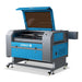 OMTech Maker AF2028-80 90W CO2 Laser Cutter and Engraver Right Side Open View