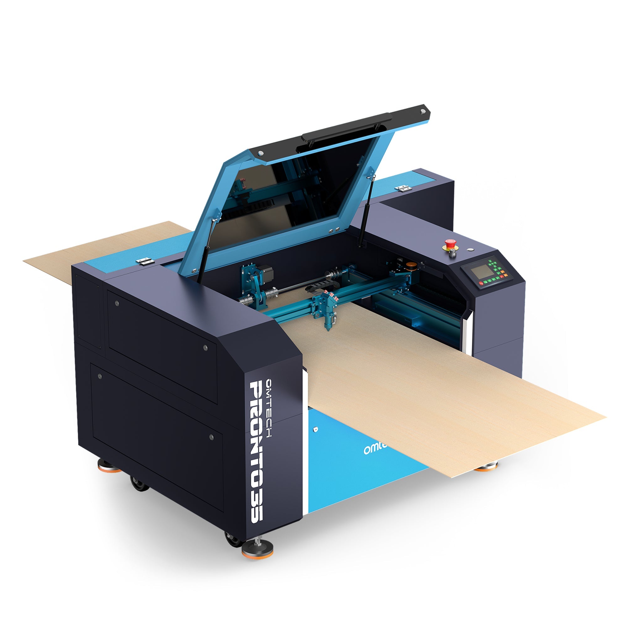 OMTech Pronto 35 100W CO2 Laser Cutter and Engraver Pass Through