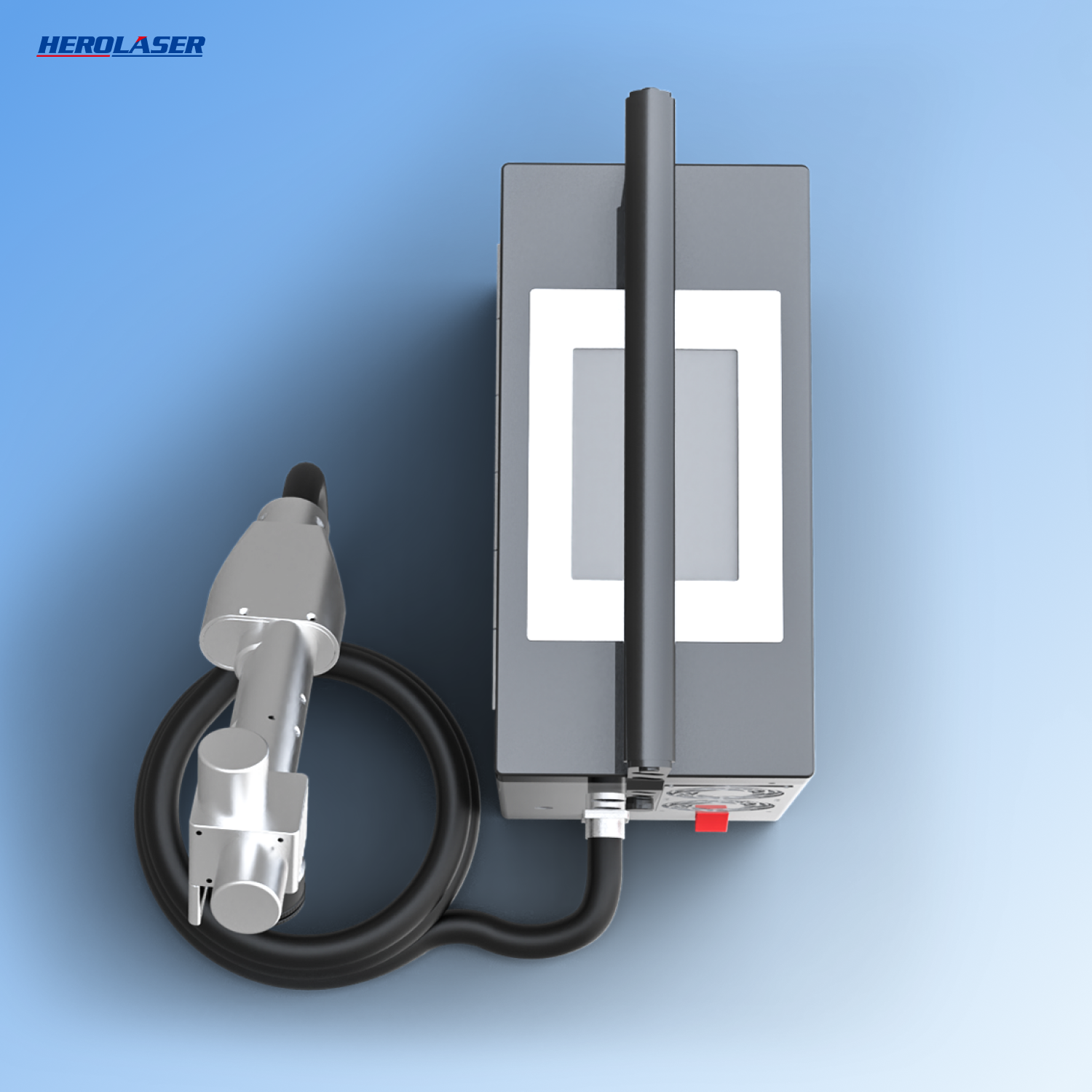 Herolaser 200W Pulsed Laser Cleaner — carrying/portability shot