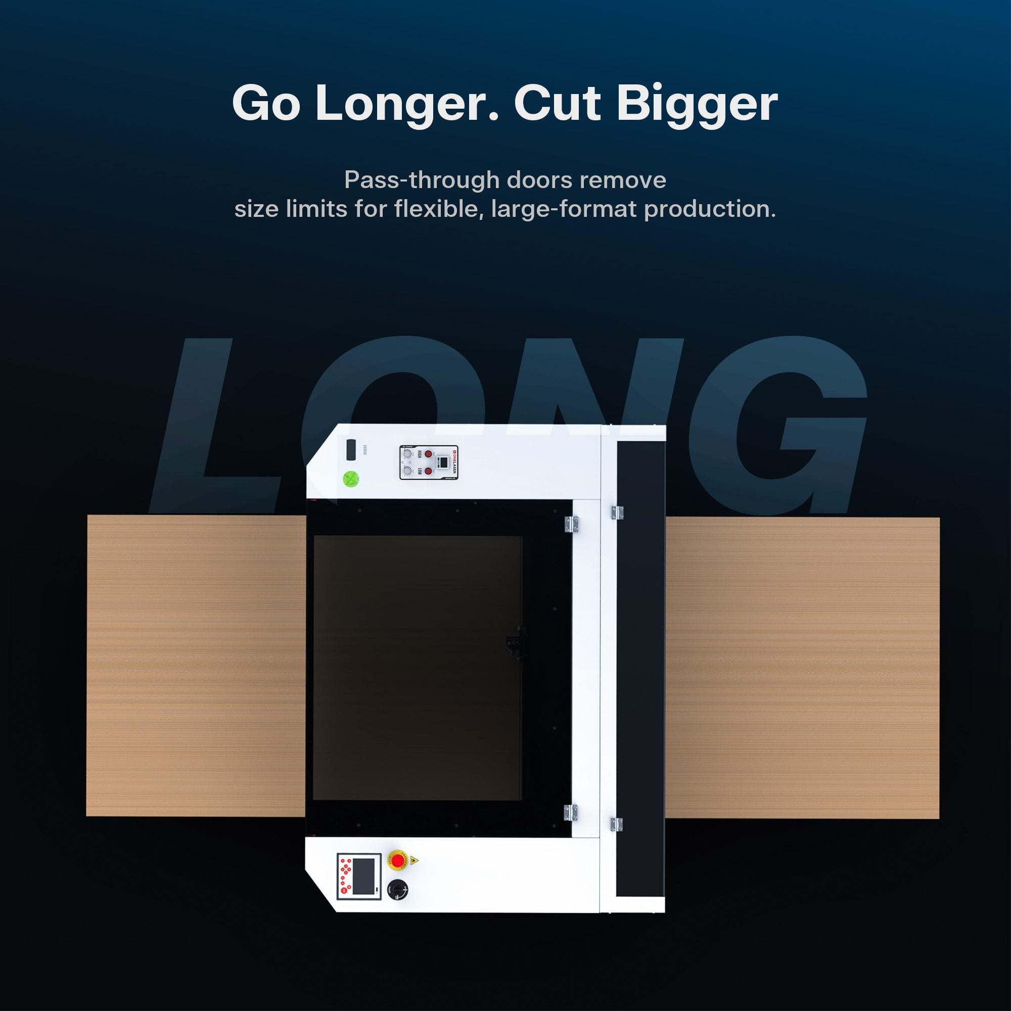 OneLaser Hydra™ 9 Gen2 – RF/CO2 Hybrid Industrial Laser Engraver & Cutter
