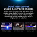 AtomStack Kraft Dual Laser Cutter - 20W Diode, 1.2W IR HD Camera