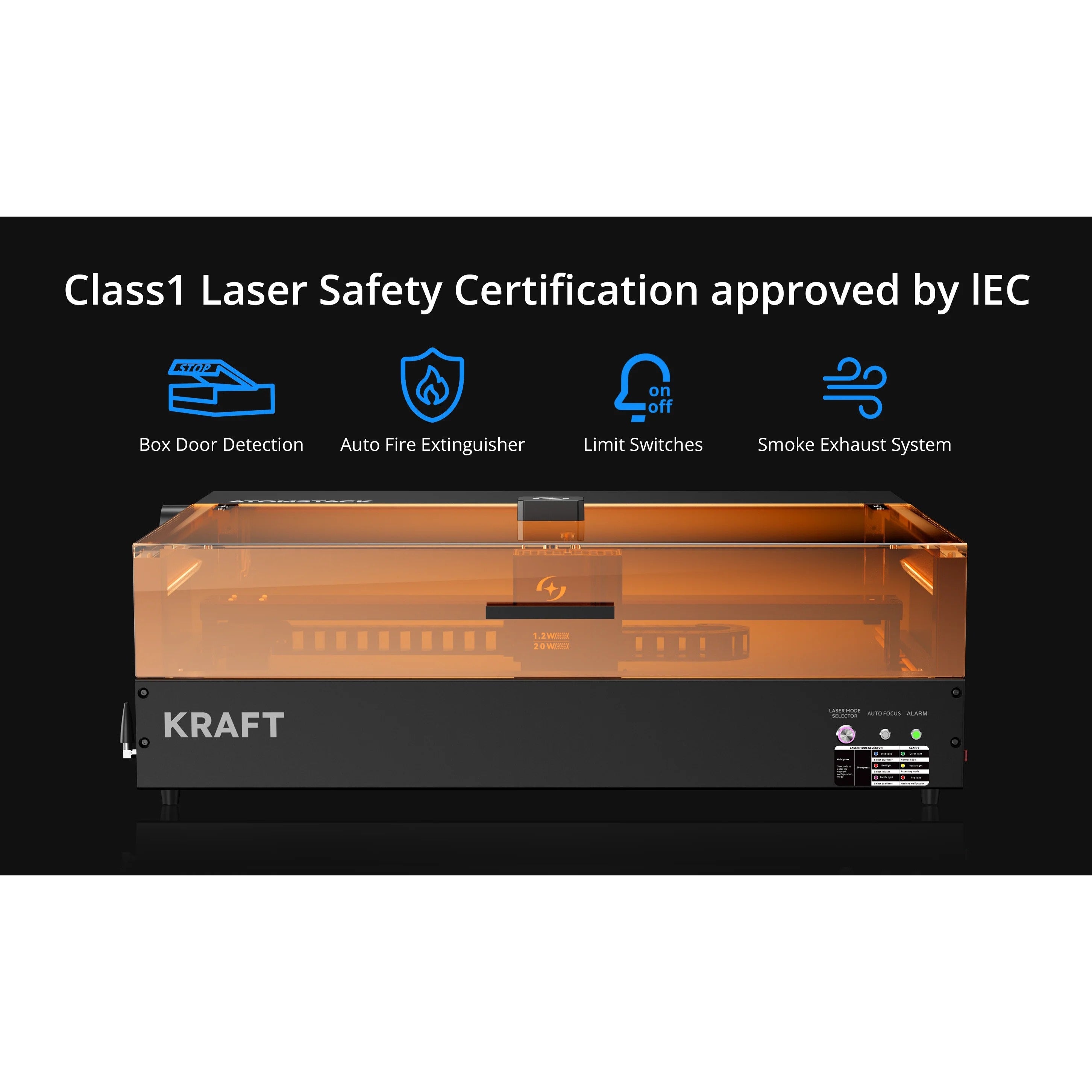 Atomstack Kraft Diode + IR Laser Engraver