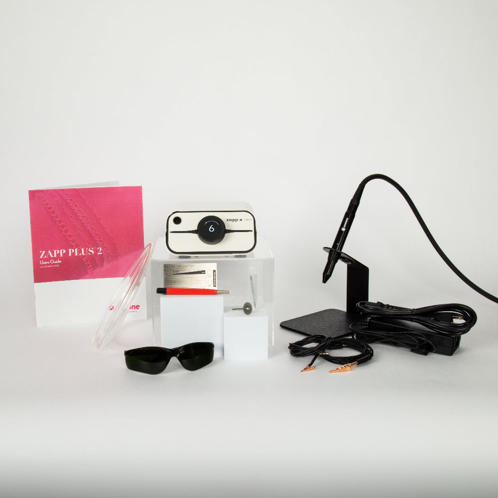 Zapp Plus Collection of electronic components and accessories on a white background