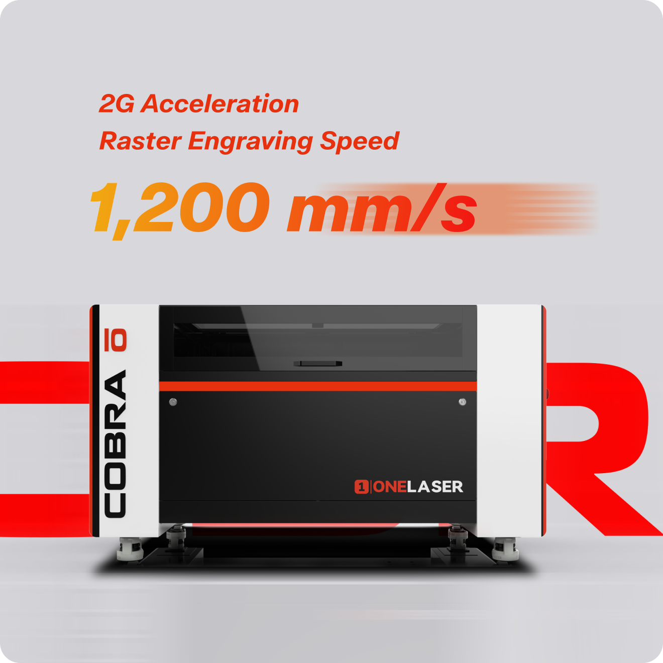 OneLaser Cobra™ 14 - 130W CO2 Laser Engraver & Cutter