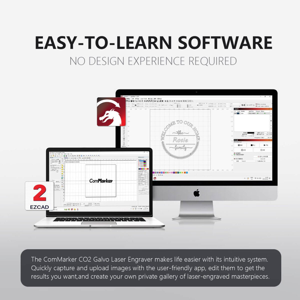 ComMarker CO2 Laser Marking Machine Software