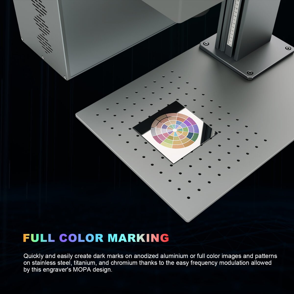 Commarker M7 Split JPT MOPA Fiber Laser Engraver Color Marking