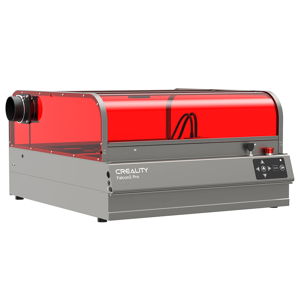 Creality Falcon2 Pro 60W Enclosed Laser Engraver & Cutter left side view