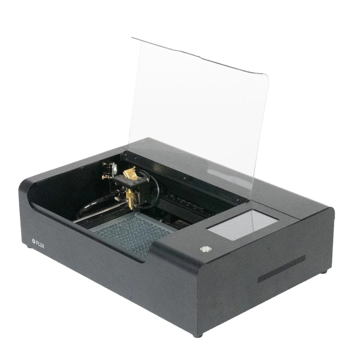 FLUX Beamo 30W CO2 Laser Side View With Lid Open