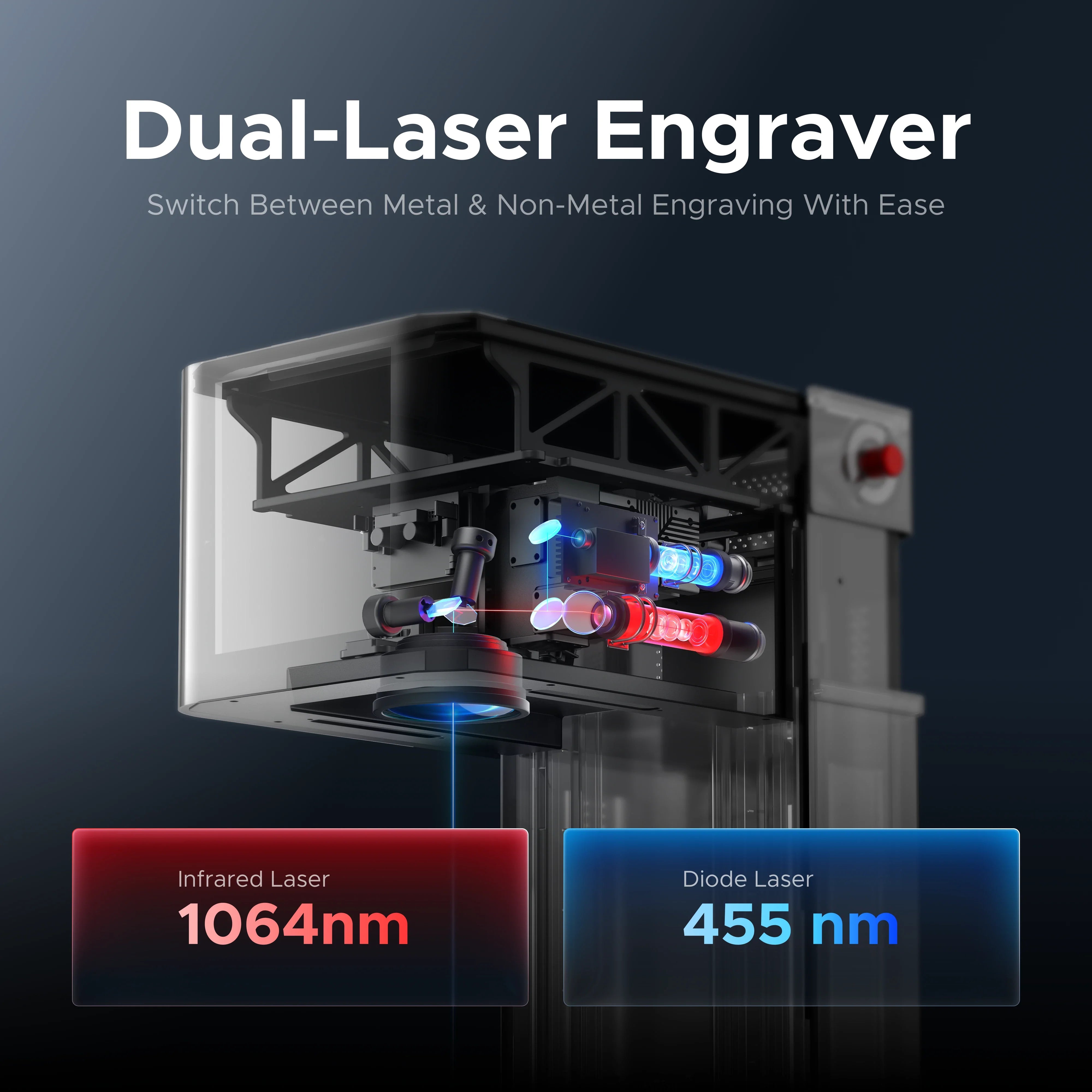 OMTech Solis Dual Laser Engraver