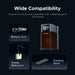 OMTech Solis Duo 50W Fiber & 40W Diode Dual Laser Engraver with Autofocus Compatibility
