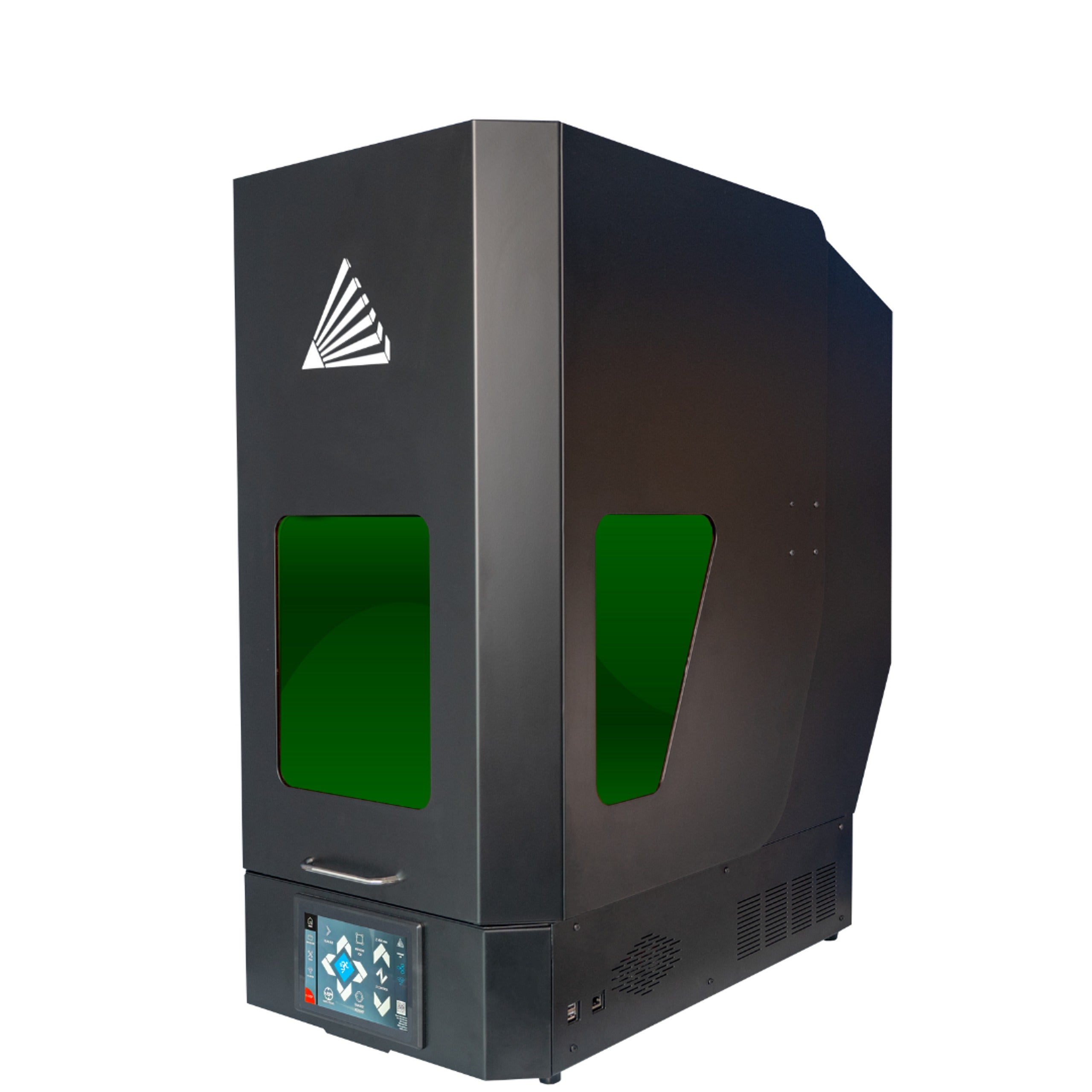 FSL-Muse-MOPA-PRO-Fiber-Galvo-Laser-Right-front-view
