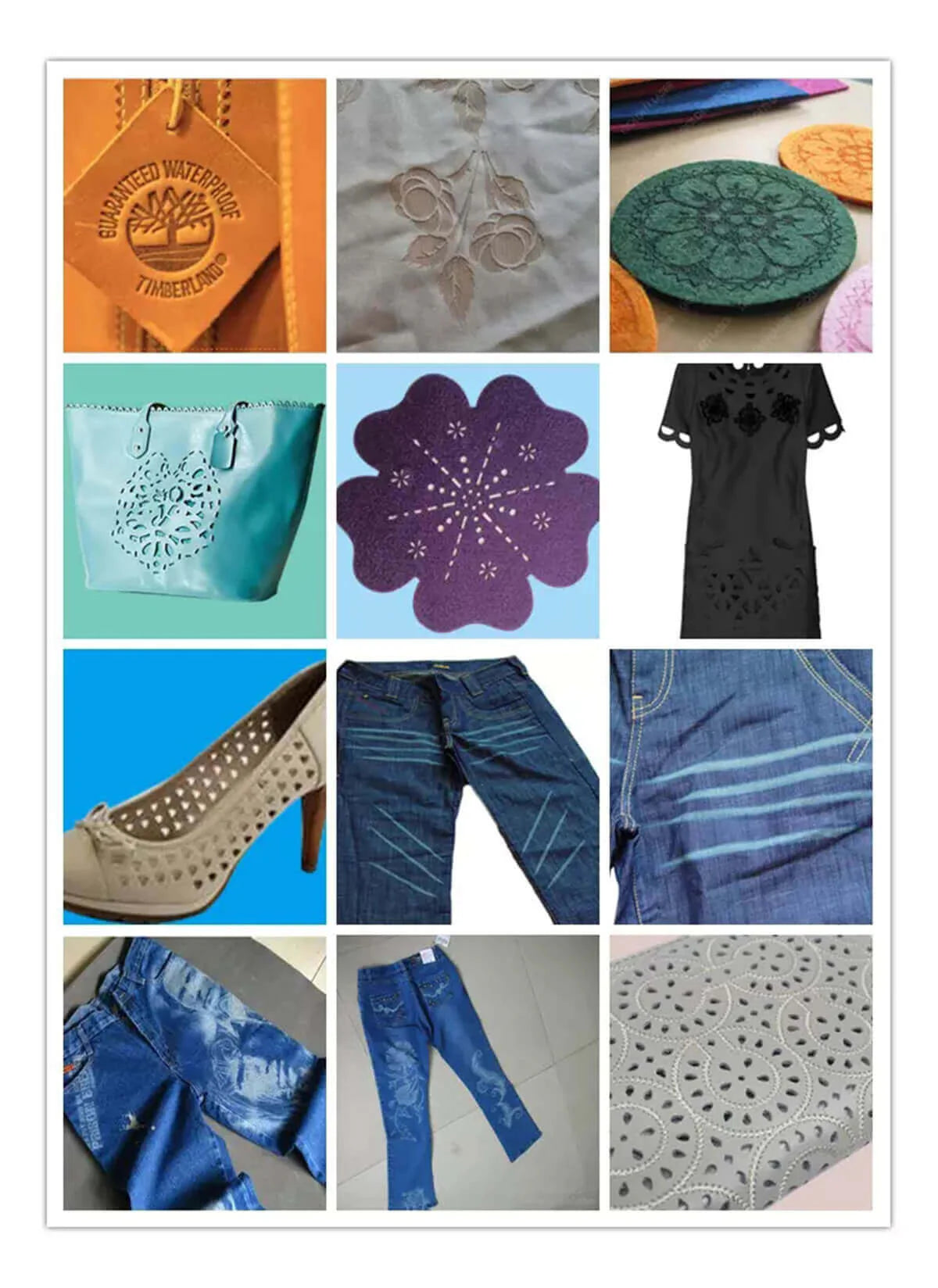 Fabric Cutting CO2 Laser Cutter for Textiles