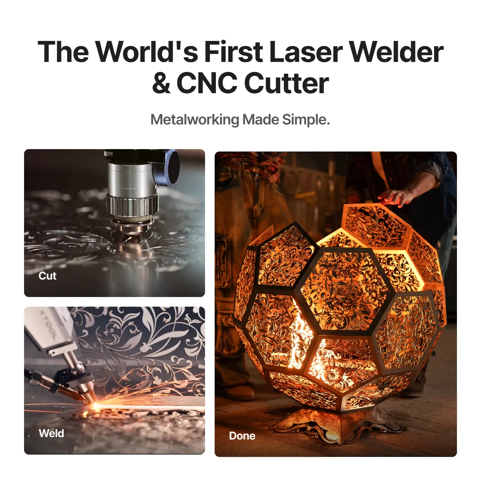 First Laser Welder & CNC Cutter