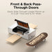 OMTech Polar Lite 55W Desktop CO2 Laser Cutter and Engraver Front and Back Pass 