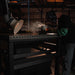 Fume Dog Platen Downdraft Table Fume Extractor Working