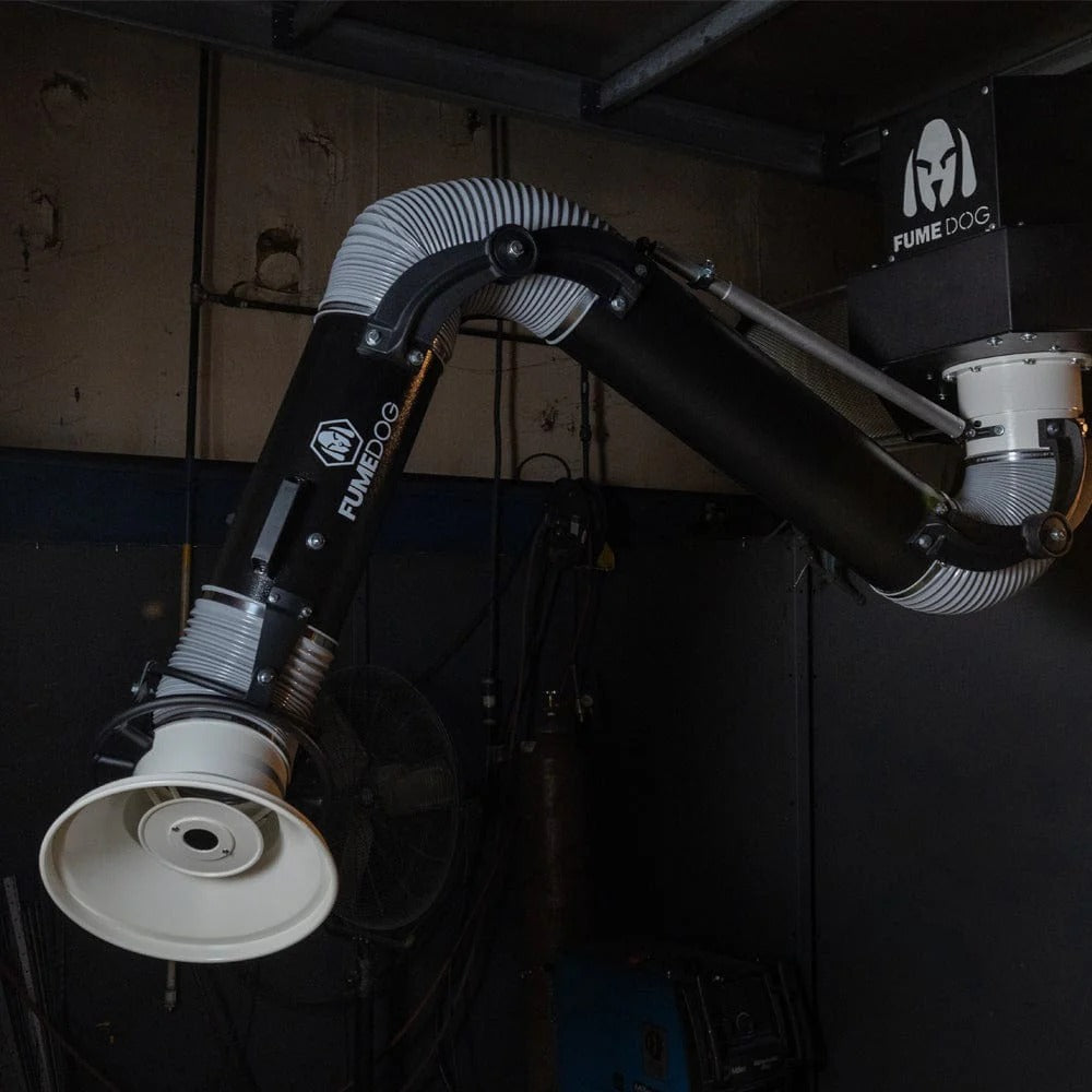 Fume Dog Wall Mount Weld Fume Extractor with Filter Demo