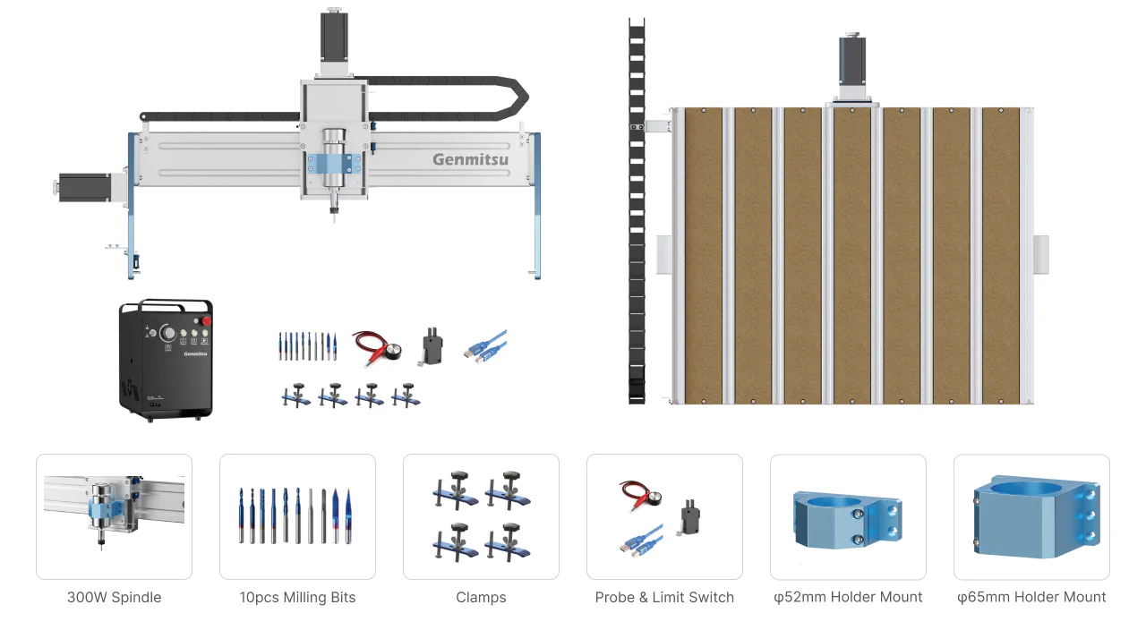 Genmitsu PROVerXL 6050 Plus CNC Router | Large-Format Precision Genmitsu PROVerXL 6050 Plus CNC Router | Large-Format Precision