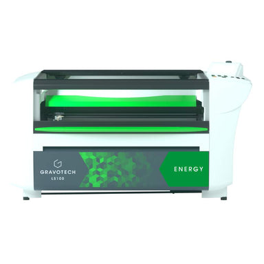 Gravotech LS100 Energy Laser Engraving Machine-front-view