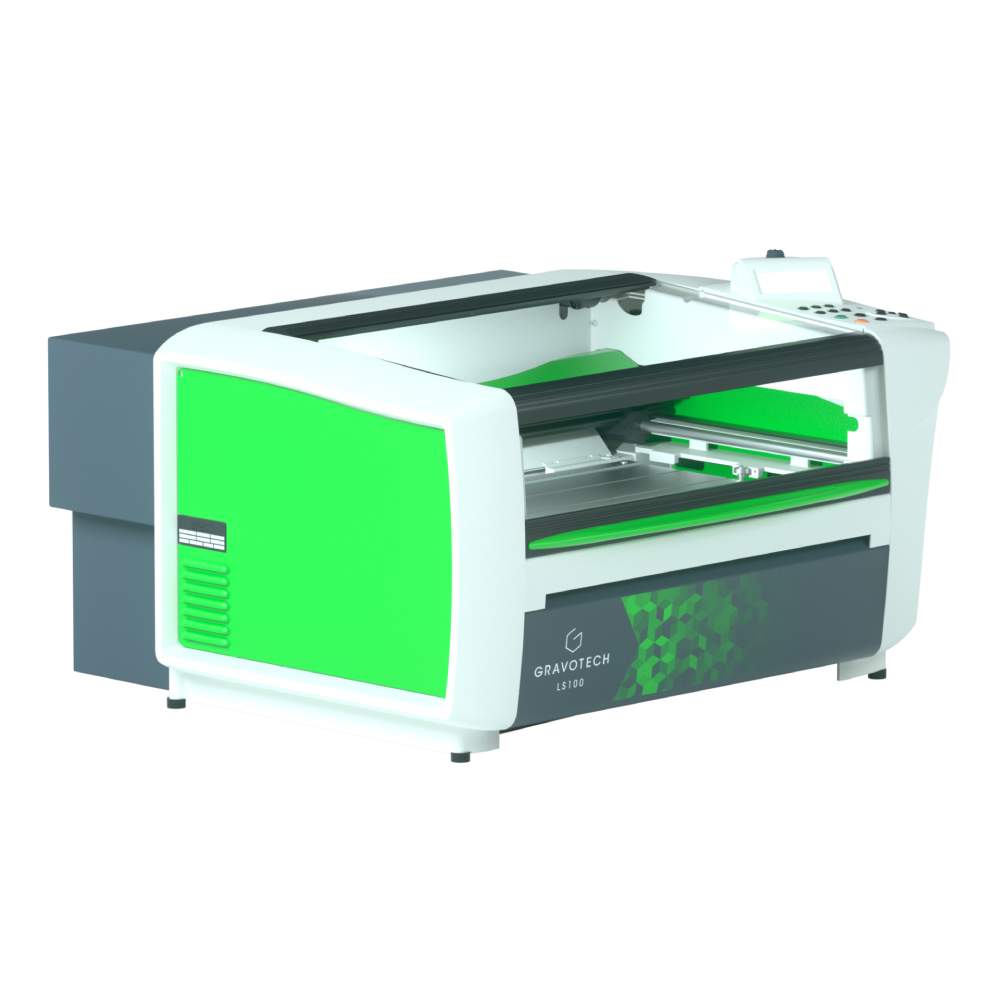 Gravotech LS100 Laser Engraving Machine_Leftside_Clean