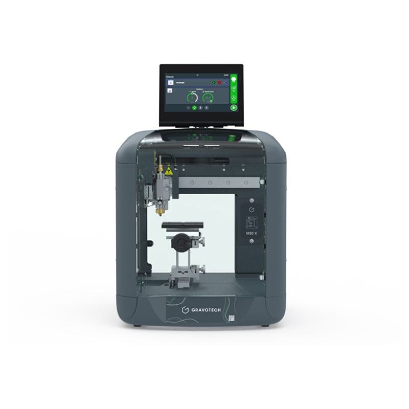 Gravotech M20 X Rotary Engraving Machine Front View