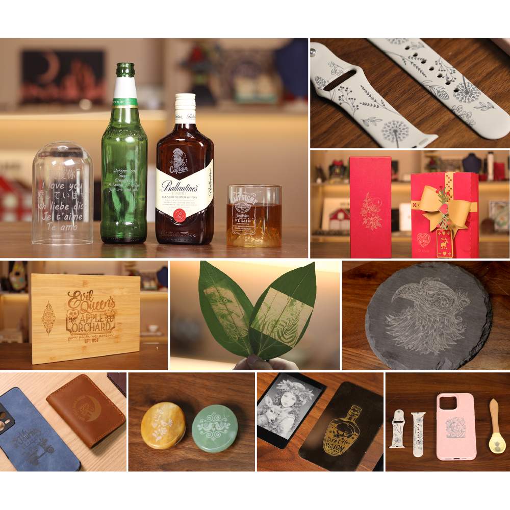 UV laser engraver materials use case
